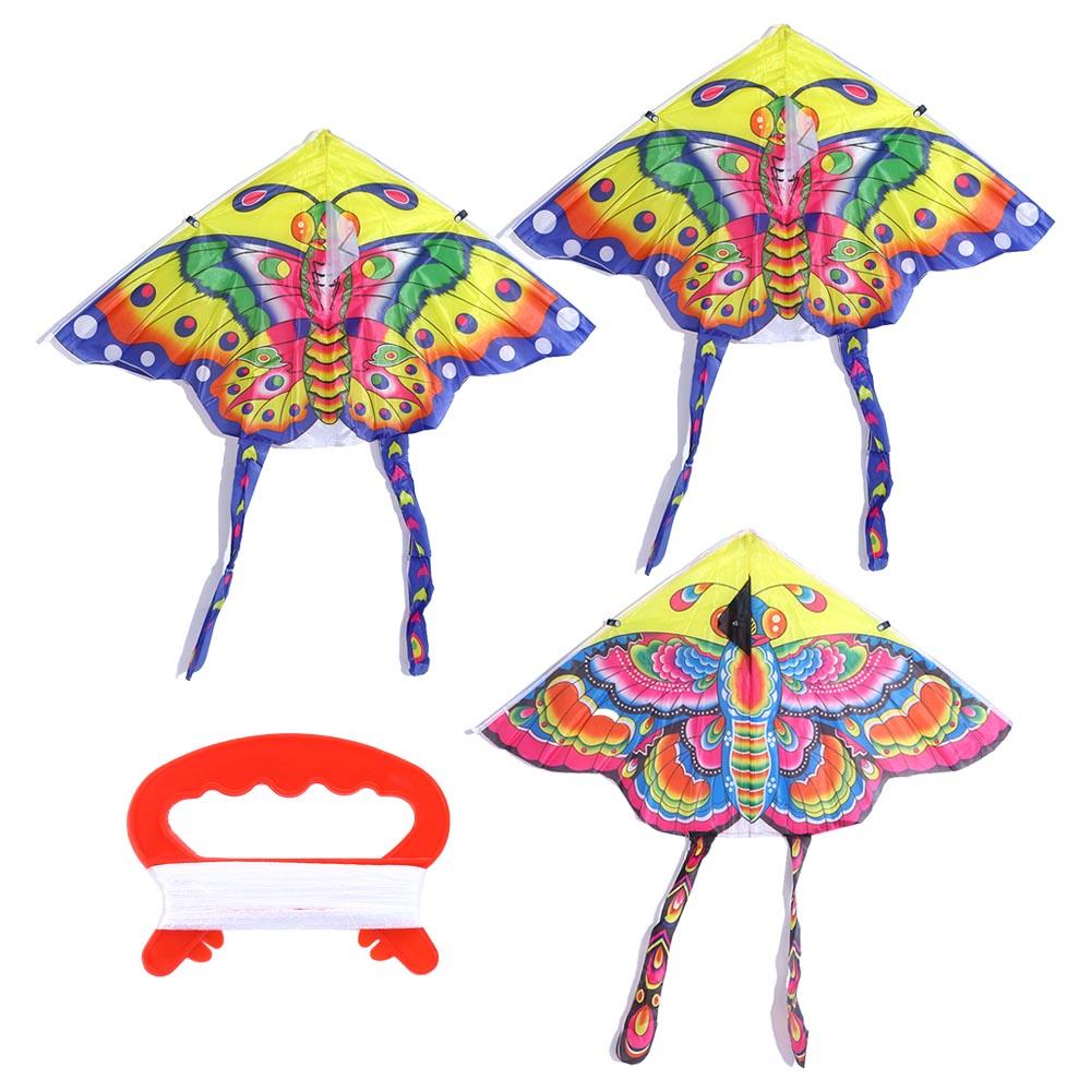 Toys With Handle Line Outdoor Sports Flying Bird Kite Flying Toys Kids Toys Butterfly Kite