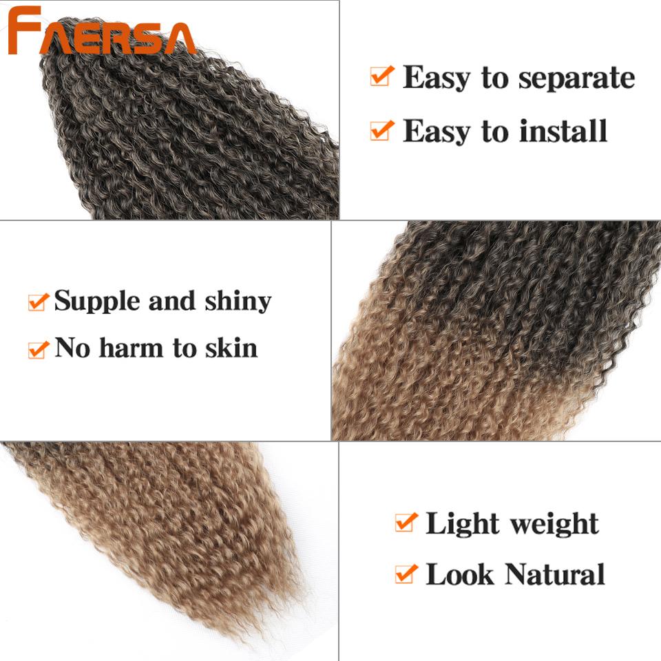 Вязание крючком для волос Бразильские косы Синтетические кудри Мягкие наращивания плетения 20 28 дюймов Афро-вязание крючком Волосы Длинные волны воды Цвет омбре Волосы