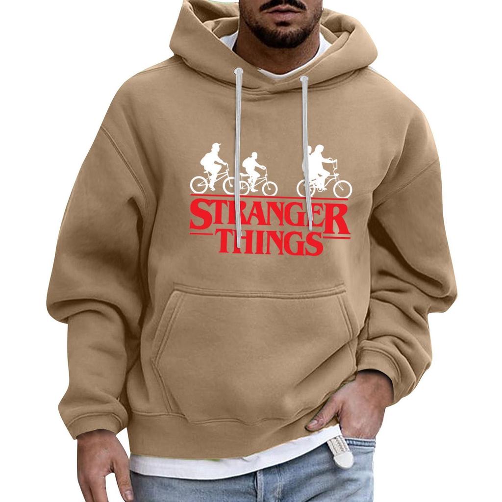 Мужской Спортивный Повседневный С Длинными Рукавами С Карманом Капюшон Толстовка