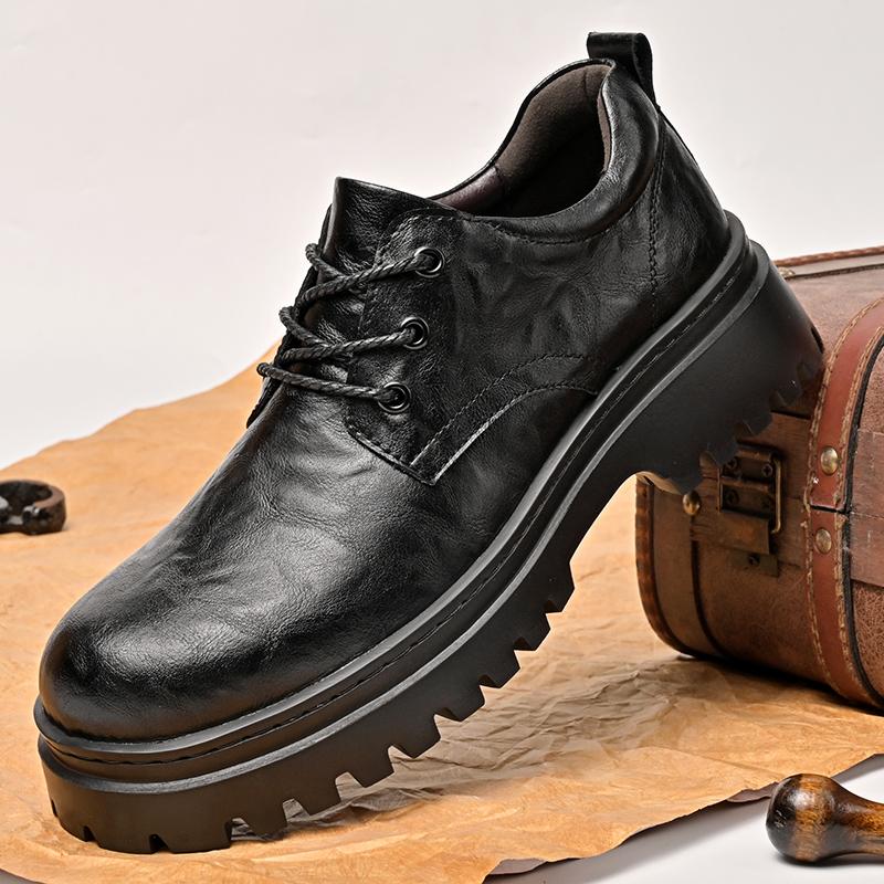 Модные новые мужские деловые оксфорды, мужская обувь, натуральная кожа, мужские черные туфли, на шнуровке, мужские повседневные прогулочные туфли