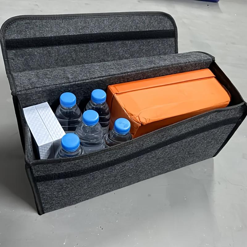 Большой противоскользящий отсек для хранения обуви, органайзер для инструментов, сумка для хранения автомобиля, органайзер для багажника автомобиля, ящик для хранения из мягкого фетра, аксессуары