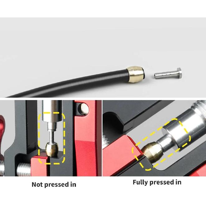 Bicycle Brake Hydraulic Hose Oil Needle Driver Insert Install Tool Bike Cable Plier Olive Connector Tools BH90 59 Install Press