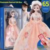 Детская кукла Барби Подарочный набор Большая 60 см Кукла для девочки Симуляция Принцессы Детский Подарок Игрушка