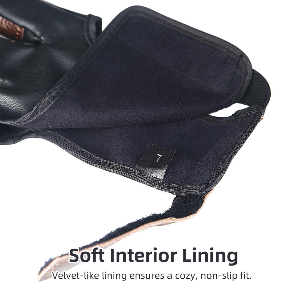 Перчатки для стрельбы из лука и перчатки для освобождения лука из искусственной кожи и коровьей кожи с защитой на 3 пальца S-XL для мужчин и женщин