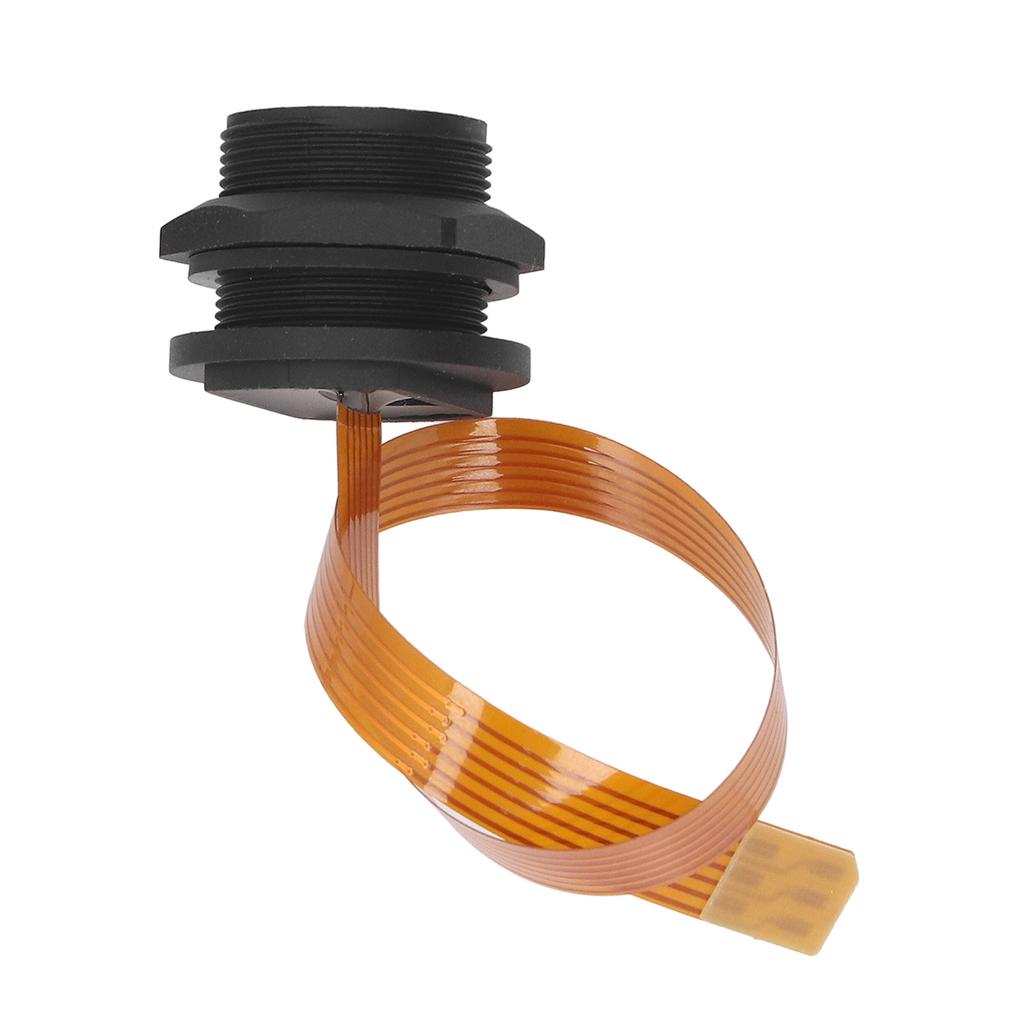 SIM Socket Flexible Cable 20cm IP68 Water Proof Threaded Panel Mount SIM Card Female Socket To Male