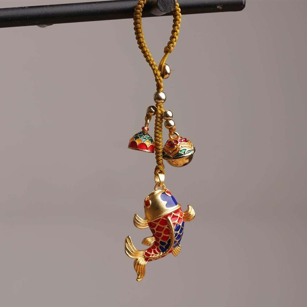 Small Pendant Lucky Fish Keychain Car Key Charms Car Keys Charms Lucky Key Chain Strap Women