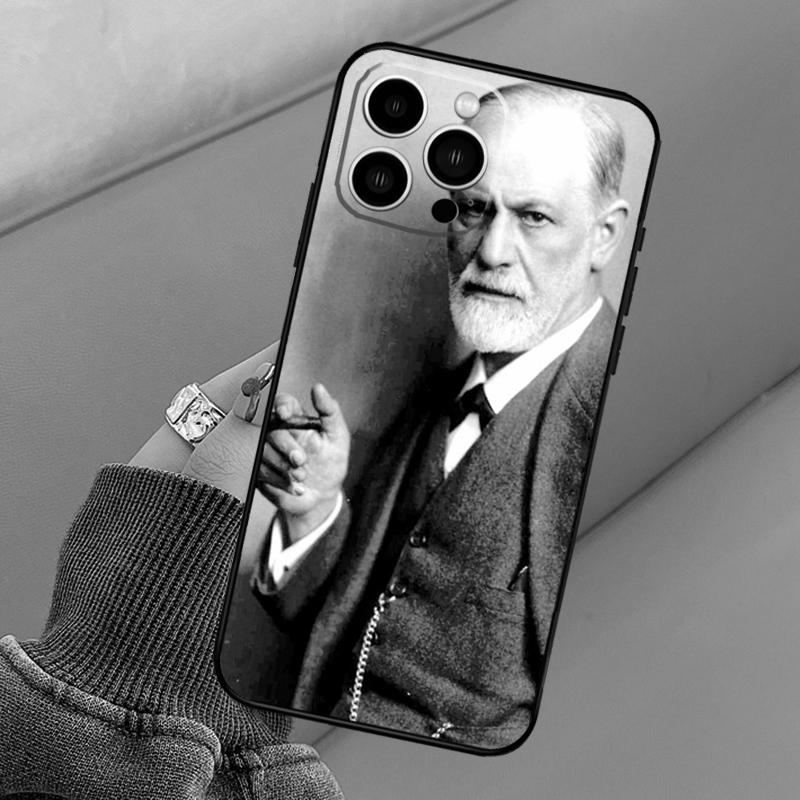 Чехол Sigmund Freud для iPhone 14 15 16 Pro Max 13 12 11 X XR XS Plus 12 13 Mini Мягкая задняя крышка