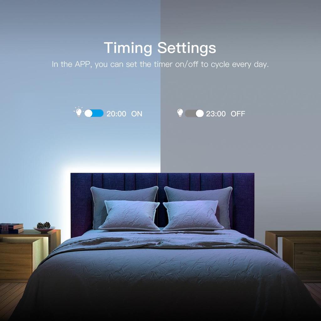 Smart ZigBee 3.0 USB 5V COB LED Strip Neon Light Work with Tuya HUB Bridge Echo Plus APP/Alexa Voice Control Ambiance TV Lights