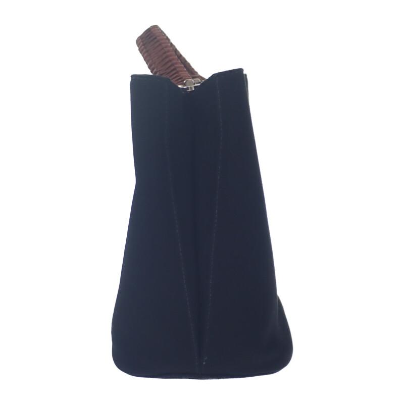 Prada 1BA212_2DID_F0B7K_V_POO Handbag black/Brown Canvas/leather Women