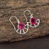 Pink Tourmaline 925 Solid Sterling Silver Earring, Handmade Gemstone Jewelry Earring, For Memorial Day
