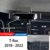Автомобильный держатель для телефона для Volkswagen T-ROC 2018-2022 GPS Специальный гравитационный держатель для мобильного телефона Поворотный на 360 градусов Крепление Подставка