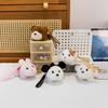 New Cute Little Rabbit Plush Pendant DIY Jewelry Backpack Hanging Keychain Ornament Gift for Girls