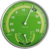 Analog Thermo-Hygrometer, Green, O-310GN