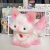 Handmade Twisty Velvet Fox Plush Doll Ornament Pendant Kit