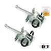 BDP1063-1 2 Pieces Front Left AND Right Door Catch Hinge Brake Stop Check Strap Limiter Lever Arm for BMW 3 Series E36 1990-2000 51218165005