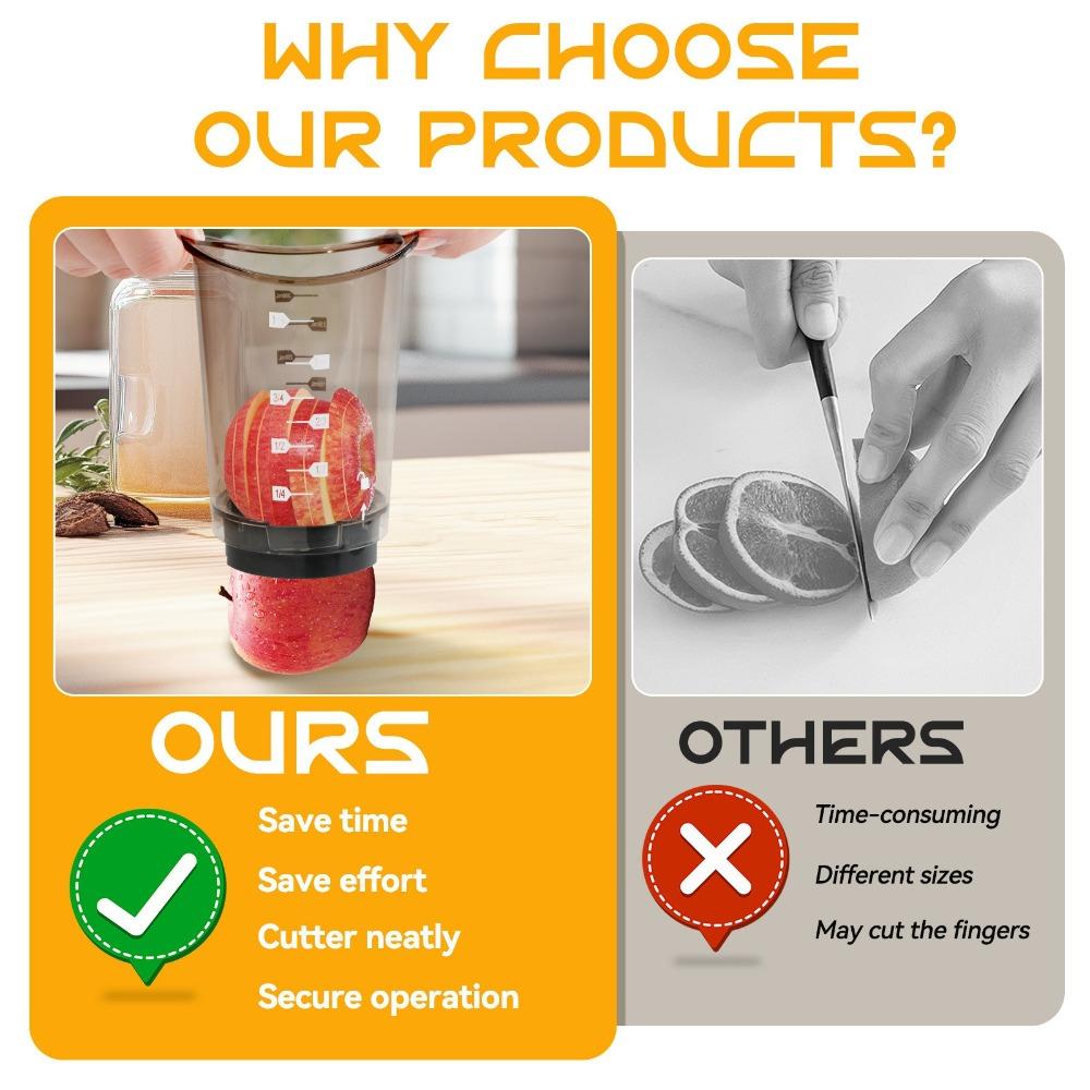 Manua Fruit Slicer Cup Detachable Fruit Vegetable Divider Watermelon Cutter Kitchen Gadget