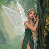 Butterfly Fairy Wings Costume Women Girls Sparkle Princess Angel Wing for Halloween Party Favor Cosplay Costume Dress Up Props