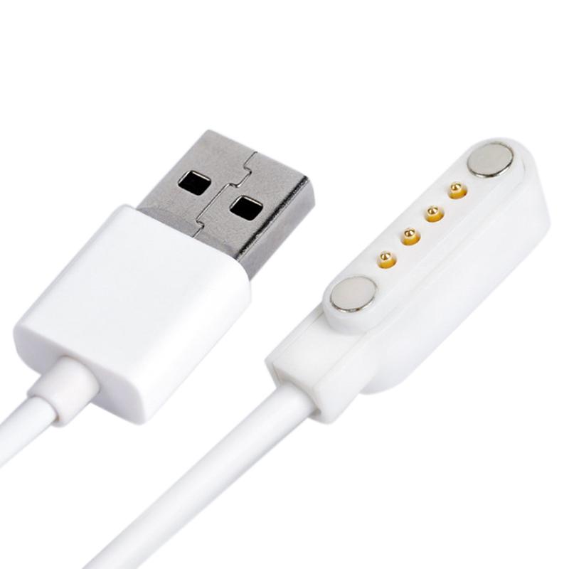 Магнитное зарядное устройство Usb 2.0 кабель для зарядки шнур питания 4-контактный для смарт-часов Kw88