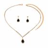 Rhinestone Women's Jewelry Set Droplet Necklace Wedding Banquet Gift  Anniversary Gift
