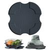 Silicone Air Fryer Trivets for Ninja Crispi Heat-Resistant Hot Pads Triangle Pads Heat-Resistant Potholders Kitchen Gadgets