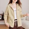 Women's Autumn and Winter Sweatshirt Zip Cardigan Loose Top