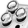 Bling Diamond Glass Camera Lens Protector Case for IPhone 14 15 13 16 Pro Max Plus 12 Mini IPones 16Pro IPhone16 Bumper Cover