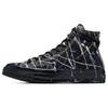 Chuck 70 High Paint Splatter - Black Unisex Sneakers Egret Thunder-Daze-Blue A06541C