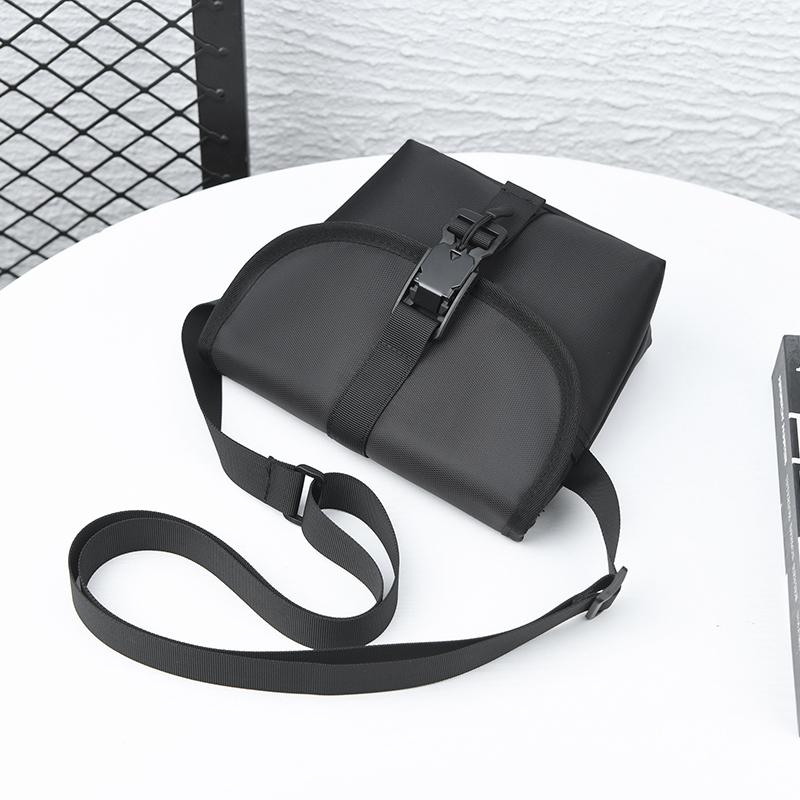 Мужская сумка через плечо с магнитной пряжкой, сумка на плечо, пригородная сумка, маленькая квадратная сумка