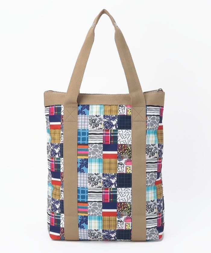 Официальная сумка-тоут ZIP 50TH Grid Patchwork [LeSportsac] N/S TOTE/1411 Женская