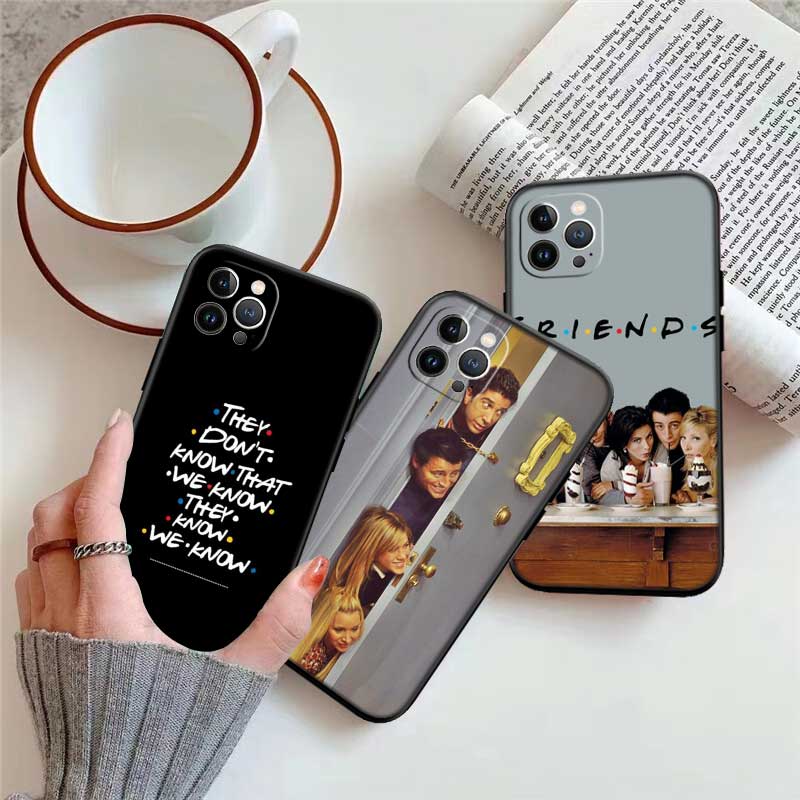 UP28 F-friends New High-End Shell Phone Case for Redmi Note 10 11 12 Pro Max 10S 10C 10T 11A 11S 12S 12C