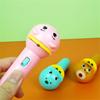 Hot Cartoon Slide Projector Sleeping Story Book Kids Projector Flashlight Early Education Toy Torch Lamp Toy