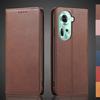 Магнитный притяжение кожаный чехол для OPPO Reno 11 5G / Reno11 5G Global EUR RUS кобура флип чехол кошелек сумки Fundas Coque