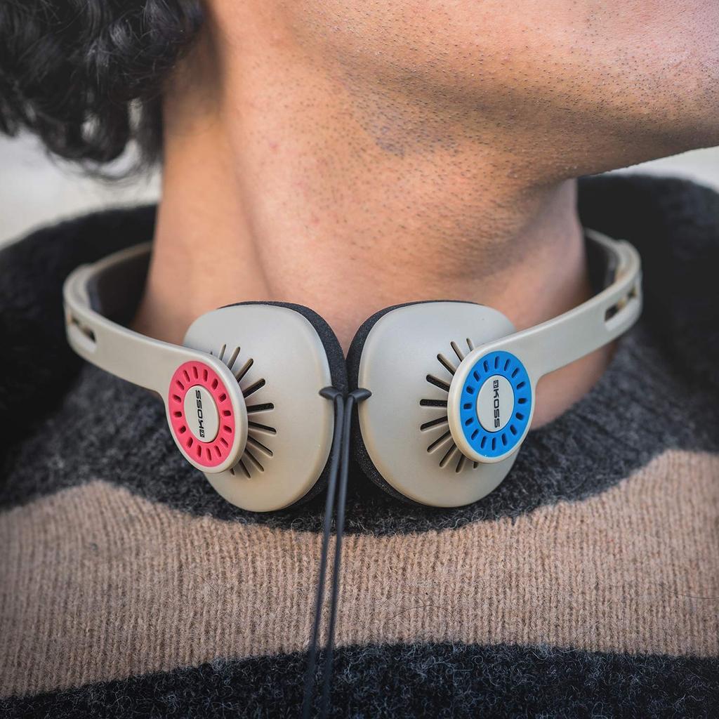 Koss KPH30i Headphones Inline Microphone Remote Control Lightweight Deep Bass KPH30i On-Ear &