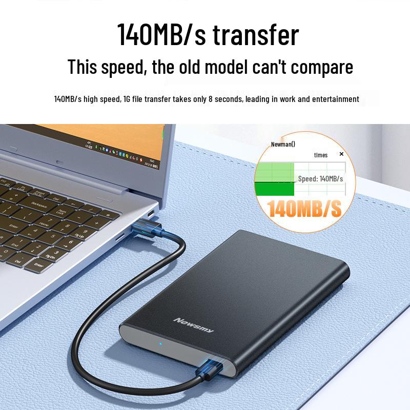Newman Mingyue Высокоскоростной портативный внешний жесткий диск USB 3.2 1 ТБ/500 ГБ для ПК и телефона