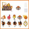 Basketball Theme Party Decorations With Banners Balloons And Cake Toppers For Sports Celebration And Kids Birthday Event