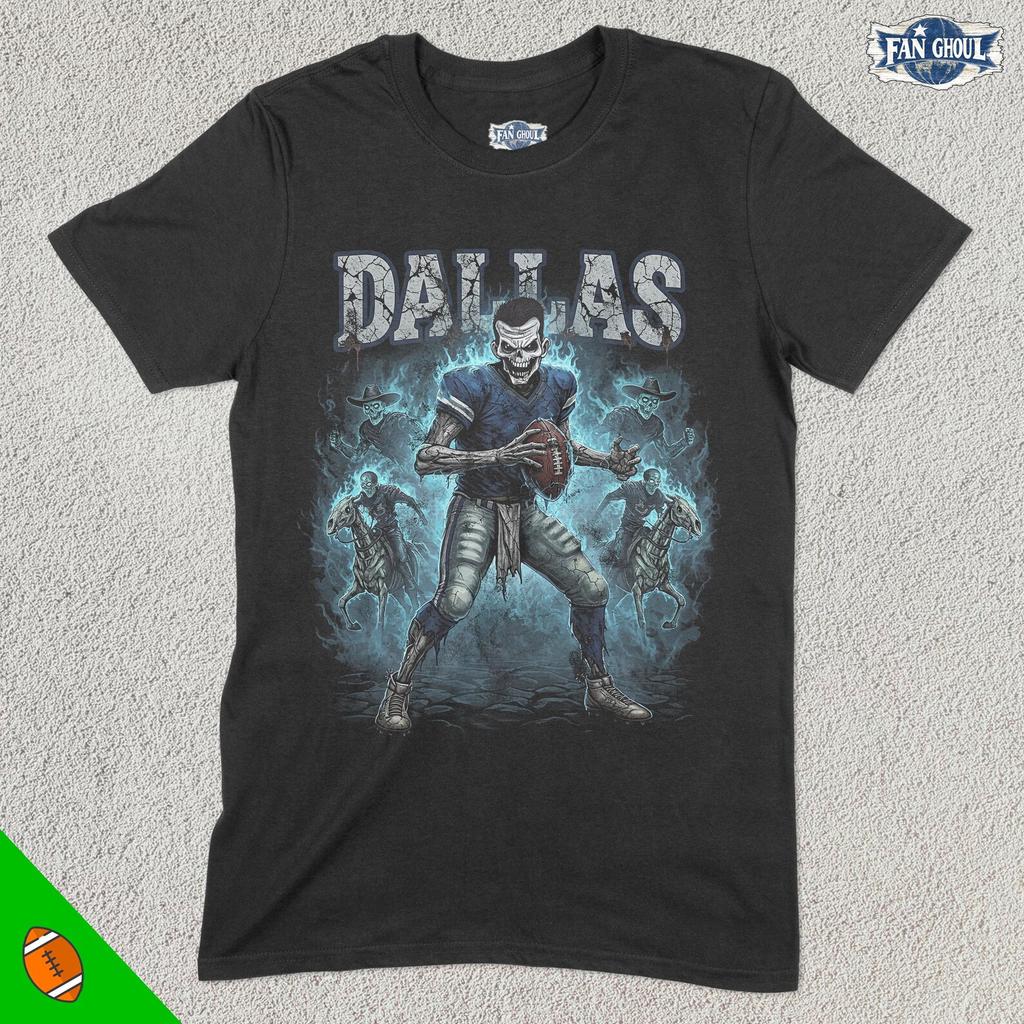 Dallas Football Shirt, American Team Sports Tee, US Sports Clothing, Football Fan Gift, Football Apparel, Vintage Football Merch, Cowboy