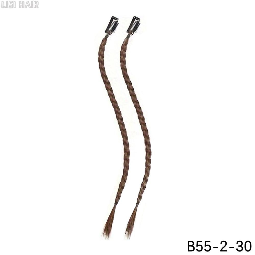 MISS WIG Синтетическая черная коса на заколке для наращивания волос, косы, длинный хвост, шиньоны для женщин и девочек, повседневные рождественские косплей...