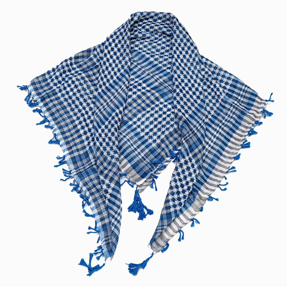 with Tassel Head Neck Scarf Costume Desert Scarf Arabic Scarf Arab Shemagh Headscarf  for Men Women