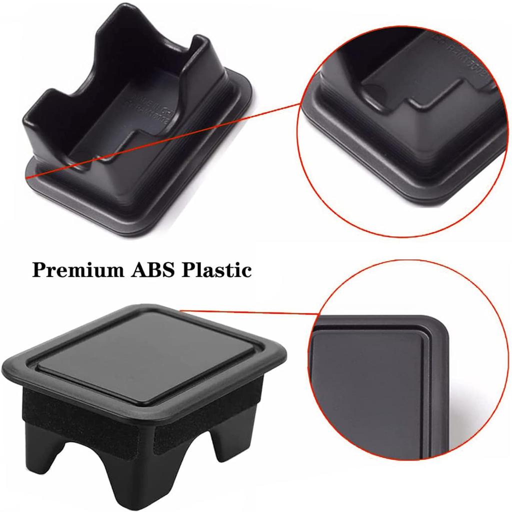 Pickup Rear Trunk Bed Rail Stake Pocket Cover For Dodge Ram 1500 2019-2025