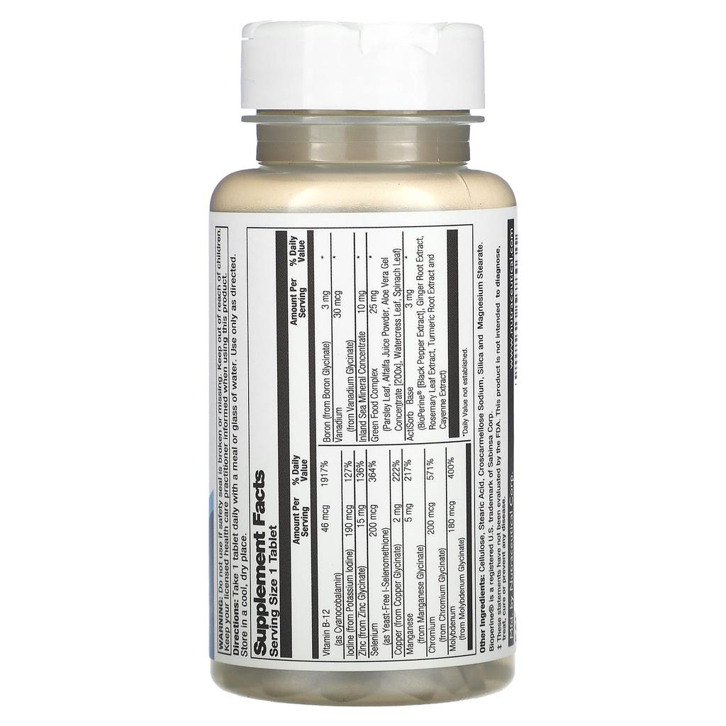 Trace Minerals, 30 Tablets