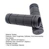 1 Pair Bike Handlebar Sleeves Shock Absorption Anti-slip One-sided Locking Rubber Dustproof Bicycle Cycling Handle Bar Grips Replacement Parts