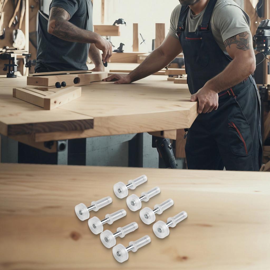 7/8inch*1.8inch Top Guide Wheels 8PCS Bifold Flexible Shaft Metal