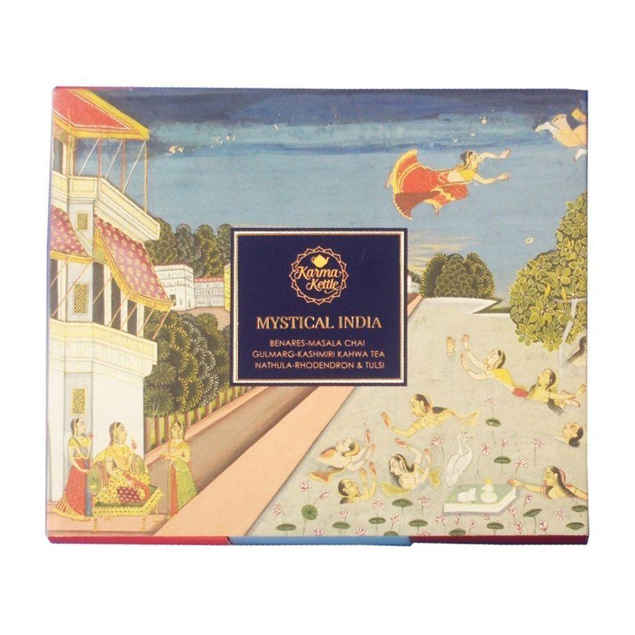 Tea Set 3 Flavors (30 Pack, 2 G), Mystical India Set, Karma Kettle
