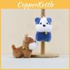 Adorable Plush Dog Keychain Cute Cartoon Dog Pendant Soft Toy Gift For Kids