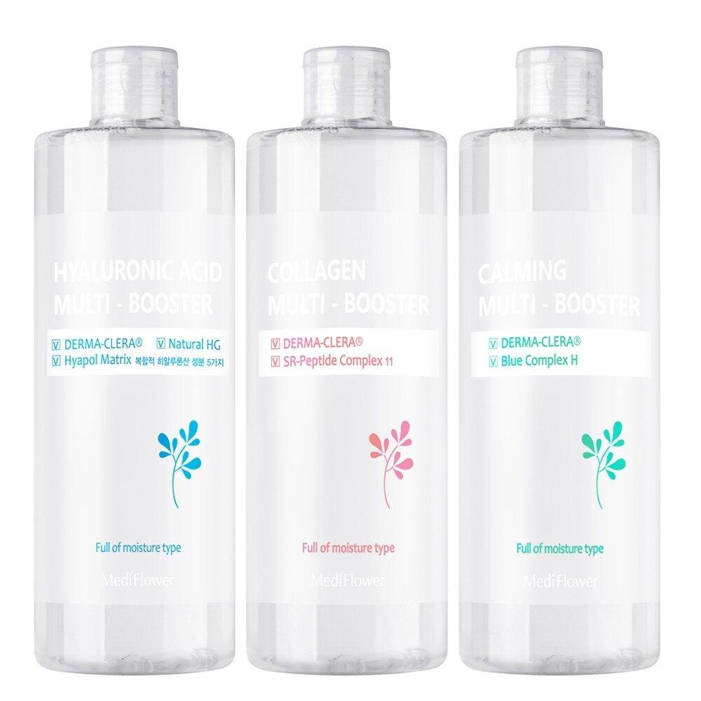 Large Capacity Modeling Pack Starter Pack Rose Collagen 500g + 6 Pack Tools + Hyaluronic Acid Multi Booster 500ml