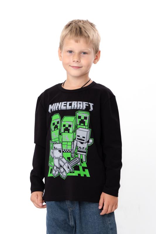 Boys’ Pullover – Minecraft Print & Soft Cotton Knit, Any season, 6363-036-33-4-2 HC