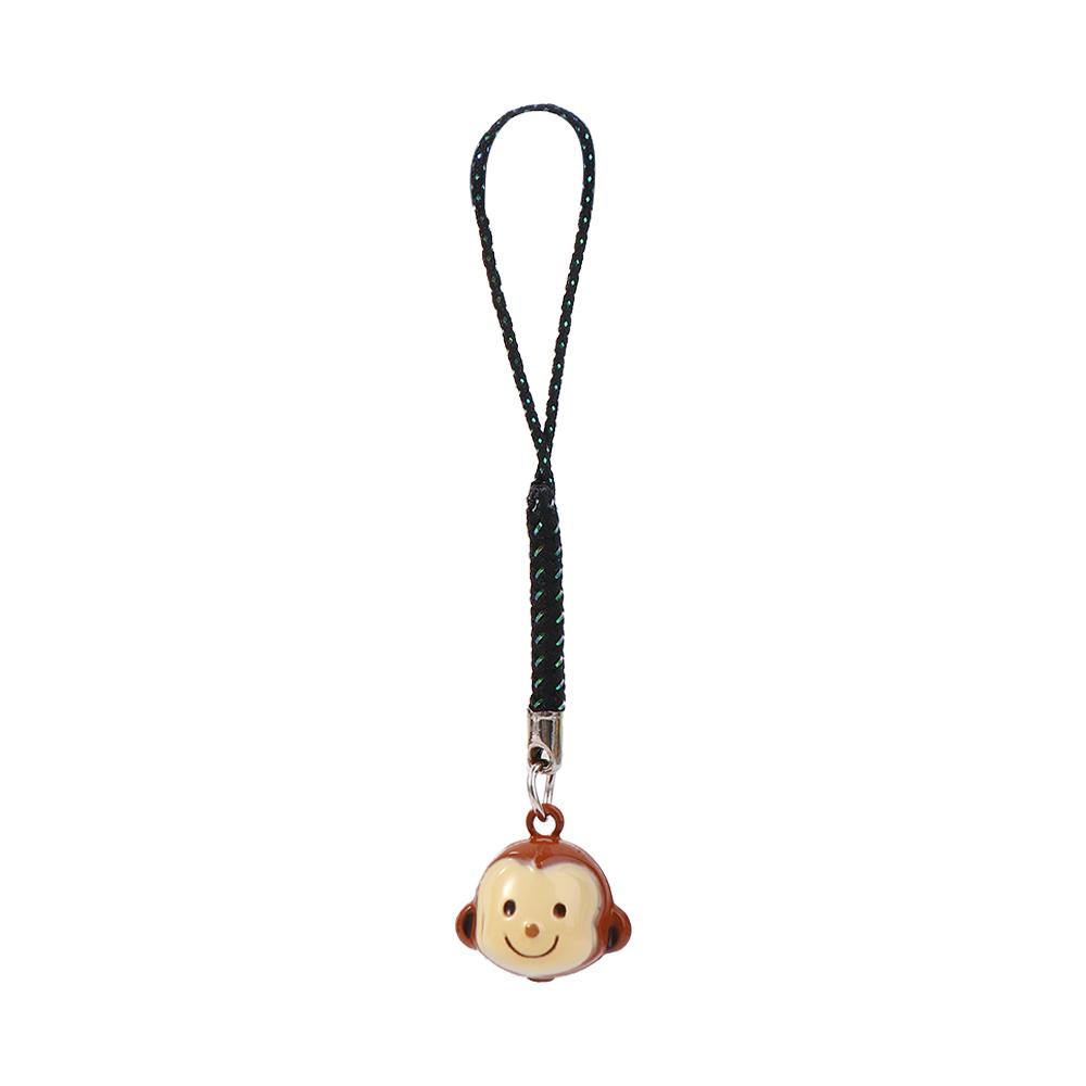 Chinese Zodiac Bell Mobile Phone Keychain Handmade Diy Bracelet Animal Series Cartoon Phone Strap Pet Mobile Phone Bell Lanyard