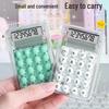 Transparent Mini Calculator: Cute, Portable, Child-Friendly, Ideal for Office Use