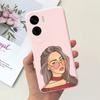 Чехол для Honor 90 Lite Роскошный Мультяшный Девочки Подсолнух Расписной Чехол Мягкий Силиконовый Чехол для Телефона Для Honor 90 Pro Honor90 Lite Чехол