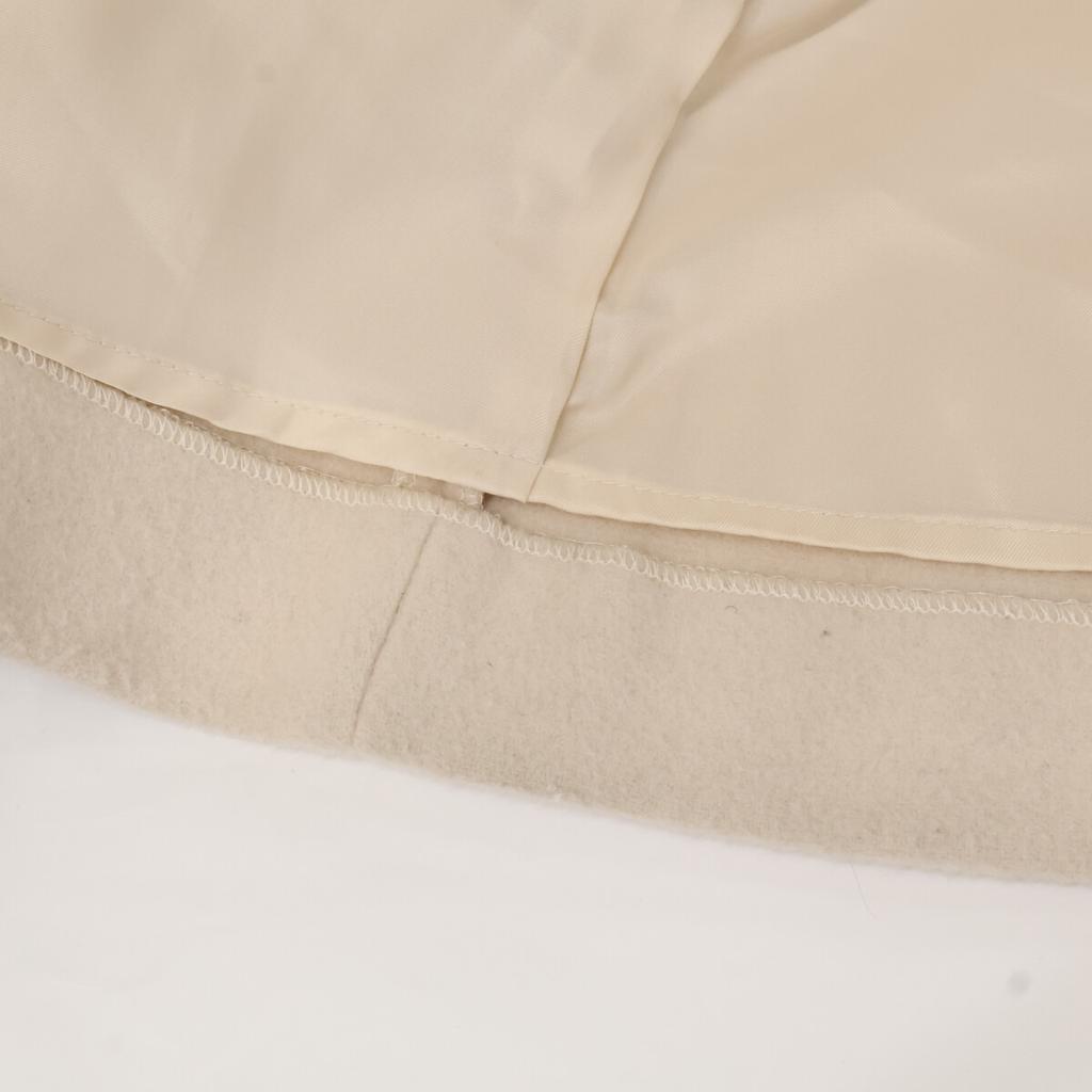 CELFORD CWFC215065 Ivory Cape Dress Coat Coat 36 IvoryUsed